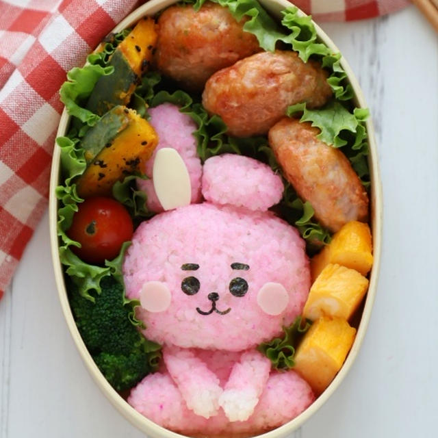 BT21　COOKYのお弁当＊キャラ弁[高速動画あり]