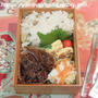 しゅうまつしごと　-お弁当は　しじみと青大豆のたきこみごはん-