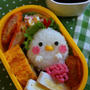 キャラ弁**にわとりさんおにぎり