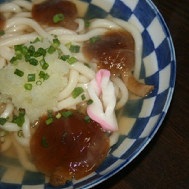 4月8日　　なめこおろしうどん