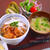 しゃぶしゃぶの残りで「チリチリ豚丼」と「おみそ汁」♪