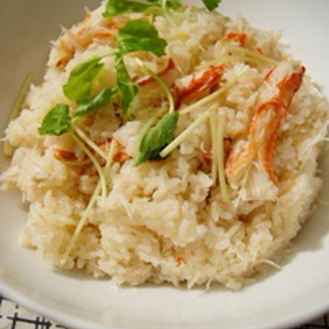 かにの炊き込みご飯