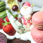 クリスマスケーキ写真撮影