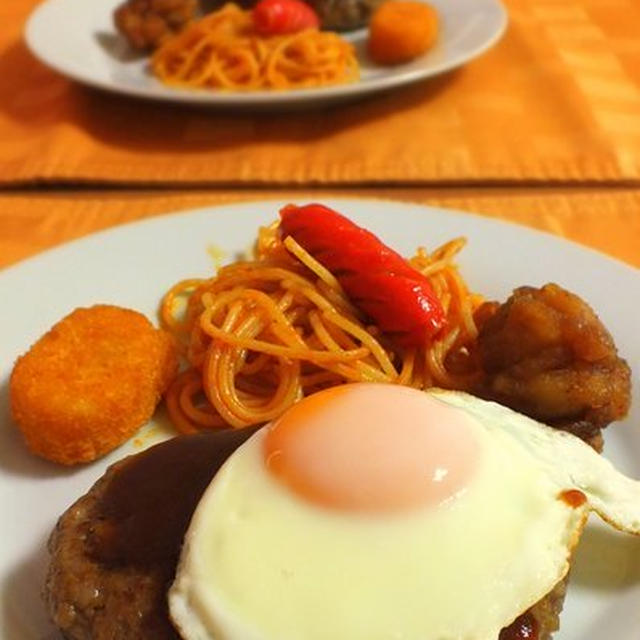 よくばりハンバーグプレートの話
