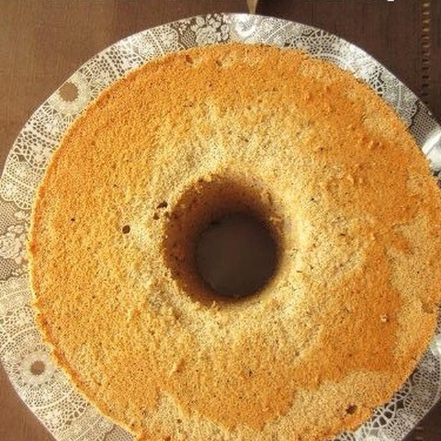 ミルクティシフォンケーキ