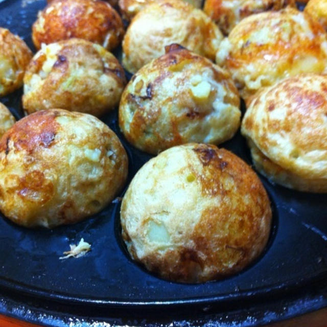 今日もたこ焼き