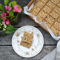 Peanut Butter Oatmeal Bars ピーナッツバターオートミールバー