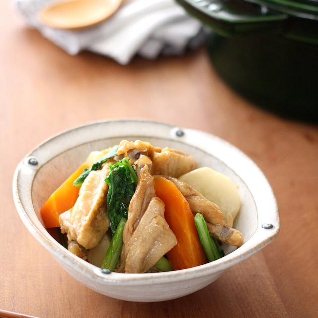 鶏手羽とかぶのコク旨さっぱり煮