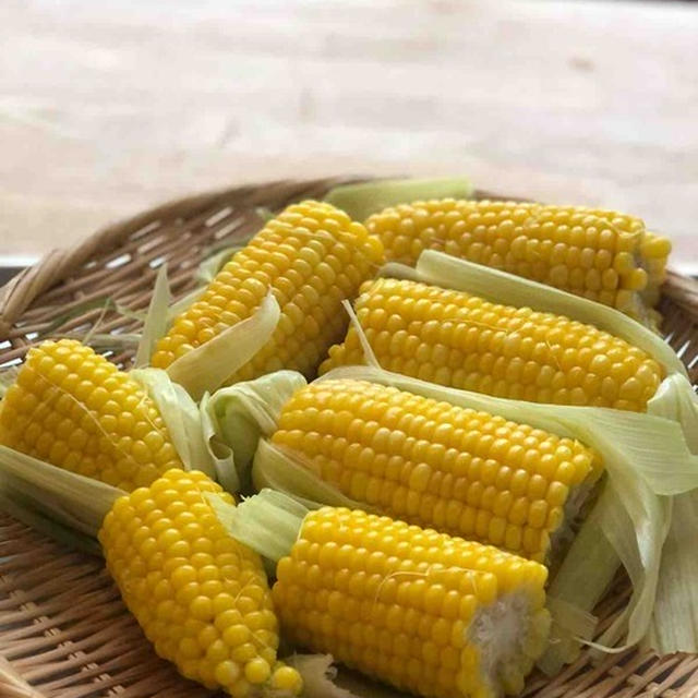 圧力鍋でとうもろこし