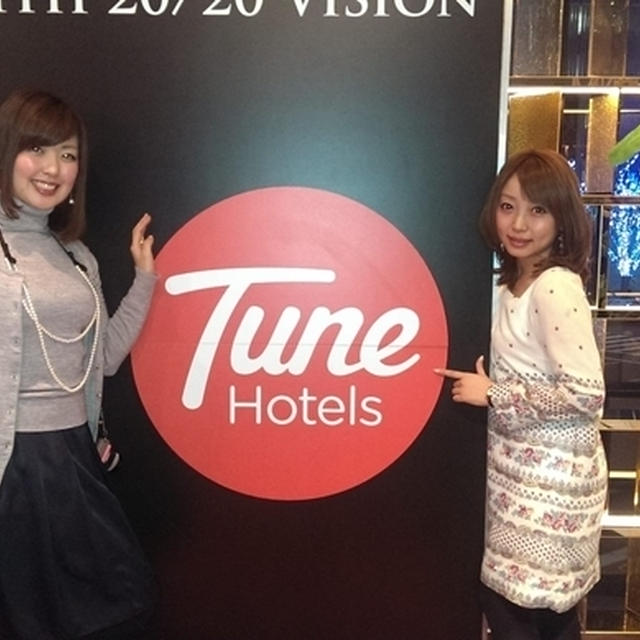 TuneHotels（チューンホテル）☆レセプション