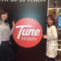 TuneHotels（チューンホテル）☆レセプション
