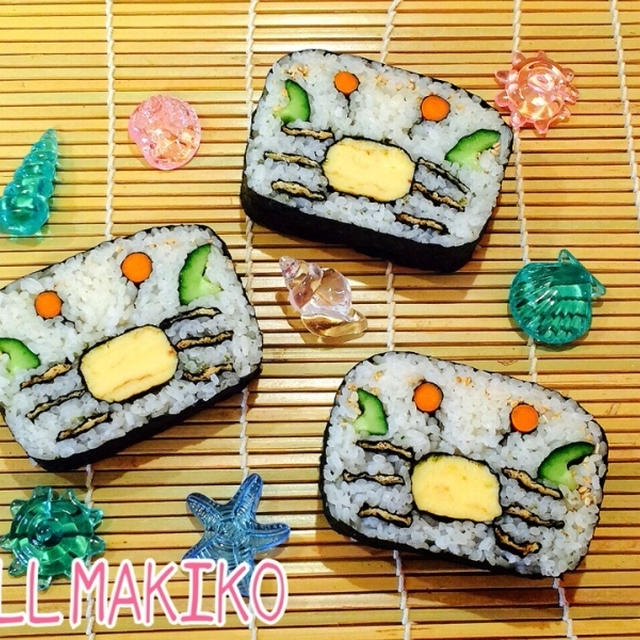 ☆カニの飾り巻き寿司レッスン＆お米大使就任祝い☆