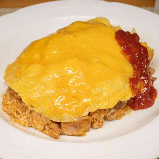 まかない風スパイシーチキンライス