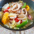 【モニター】サッポロ一番で海鮮八宝菜風塩とろみ麺