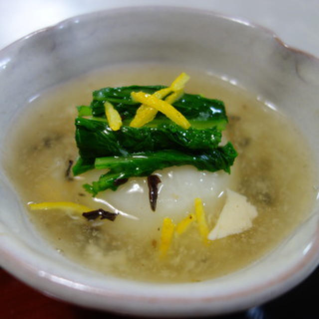 旬の蕪の丸ごと煮