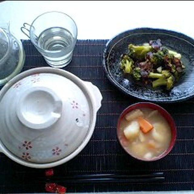 朝ご飯♪