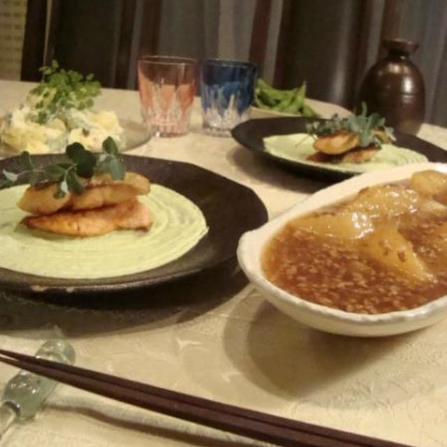 お箸で頂く家庭のフレンチ？ランチはなんちゃって中華飯♪