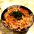 白身魚のフライ丼。