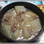 大根と挽肉の煮物