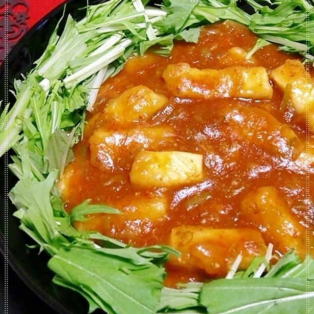 ピリ辛でお酒がススム★イカのチリソース煮★