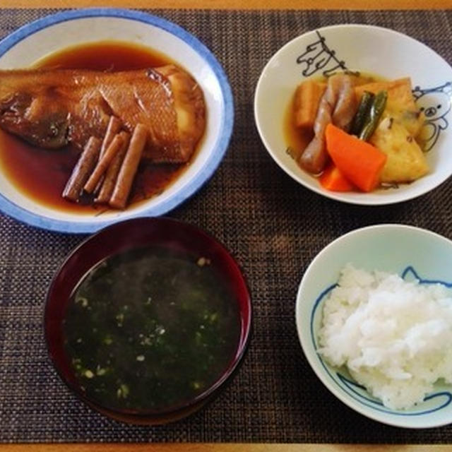 一回り小さかった・・・舌平目の煮つけ♪・・♪