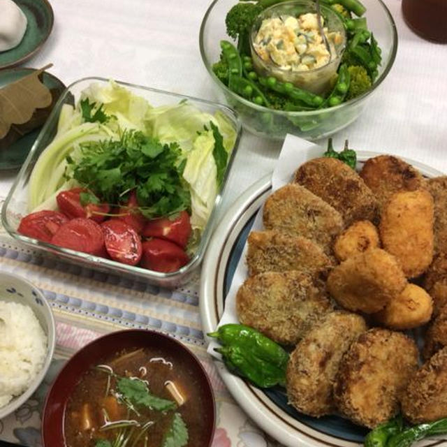 ママへのリクエストは「コロッケ」