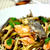 秋鮭と舞茸のパスタ