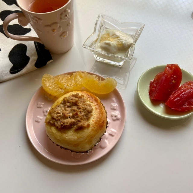 休日のランチ！パン作り