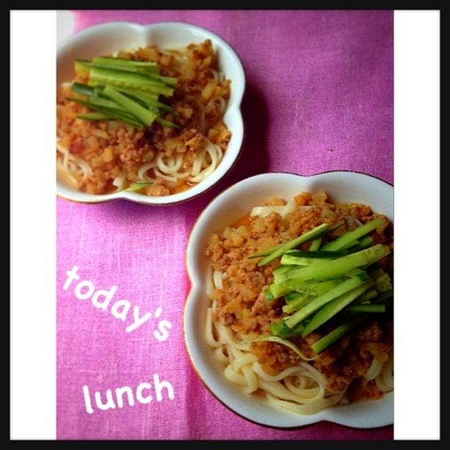 肉味噌うどん