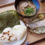タチウオとおにぎり、昨日の昼ごはん#本日のおうちごはん