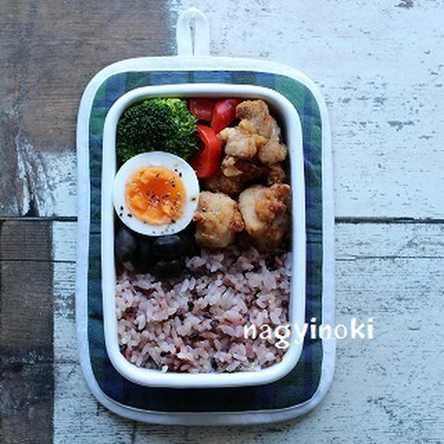 「唐揚げ」でテンション上げ上げ弁当。