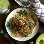 Avocado Soy Bean Pastaアボカド納豆パスタ