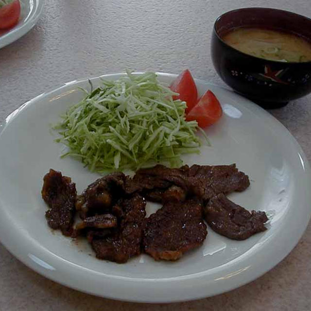 焼肉定食風