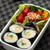 具がミニマムな海苔巻き弁当
