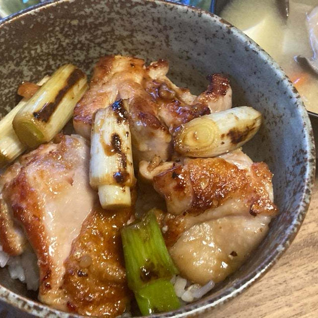 焼き鳥丼♪
