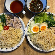 ざるラーメン＆冷麺の季節♪