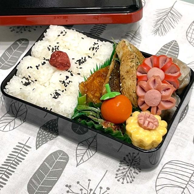 【お弁当】今週最後！！！サババの簡単お弁当