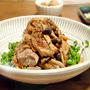 【茸と豚肉の醤油麹蒸し】