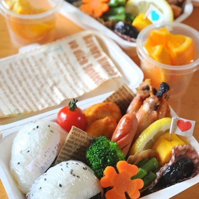 サマーキャンプのお弁当