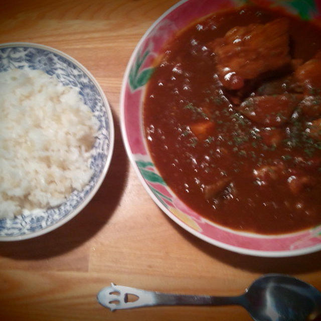 夜ご飯と授業参観。