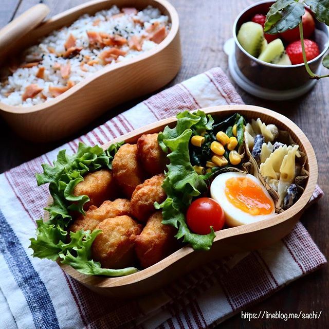 ナゲット弁当♡【#お弁当#ナゲット】