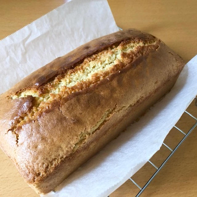 バナナのパウンドケーキ♡休日朝ごはん