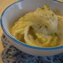 白菜のコリアンダークリーム煮
