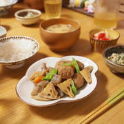 肉だんごの筑前煮ごはん
