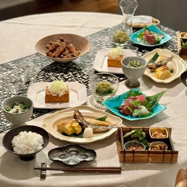 【だんなさまごはん】すごくたくさんのメニューを作ってくれた！夜ごはん