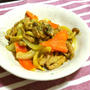 鶏せせりのカレー炒め