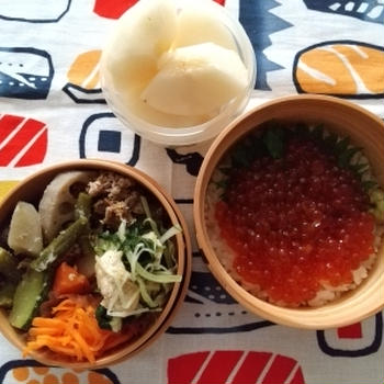 いくら丼弁当