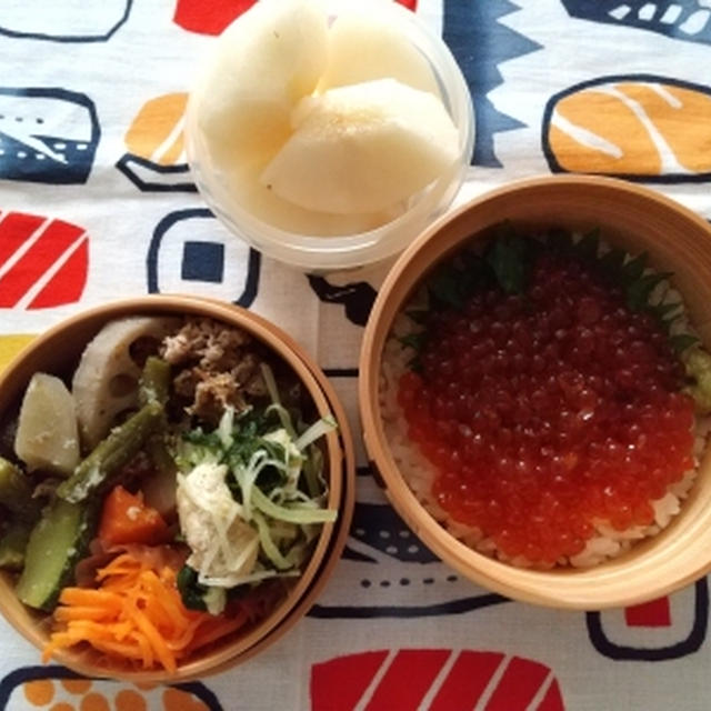いくら丼弁当