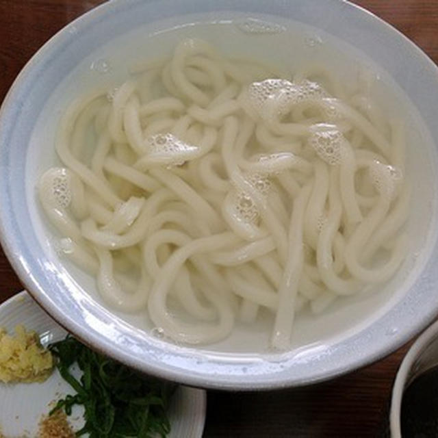 朝ごはんに「釜揚げうどん」