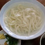 朝ごはんに「釜揚げうどん」